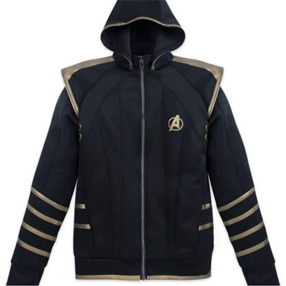 Disney Other - Disney Marvel Avengers
Endgame Hawkeye Ronin jacket
Men small, Woman Medium
Gold
